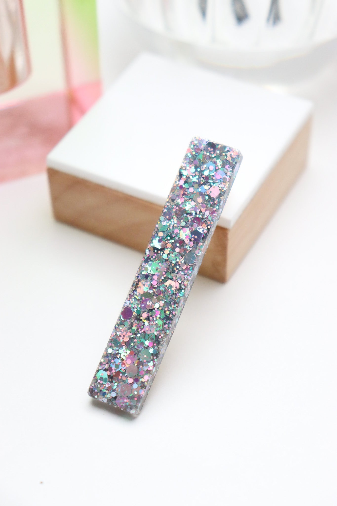 Barrette Argent magique