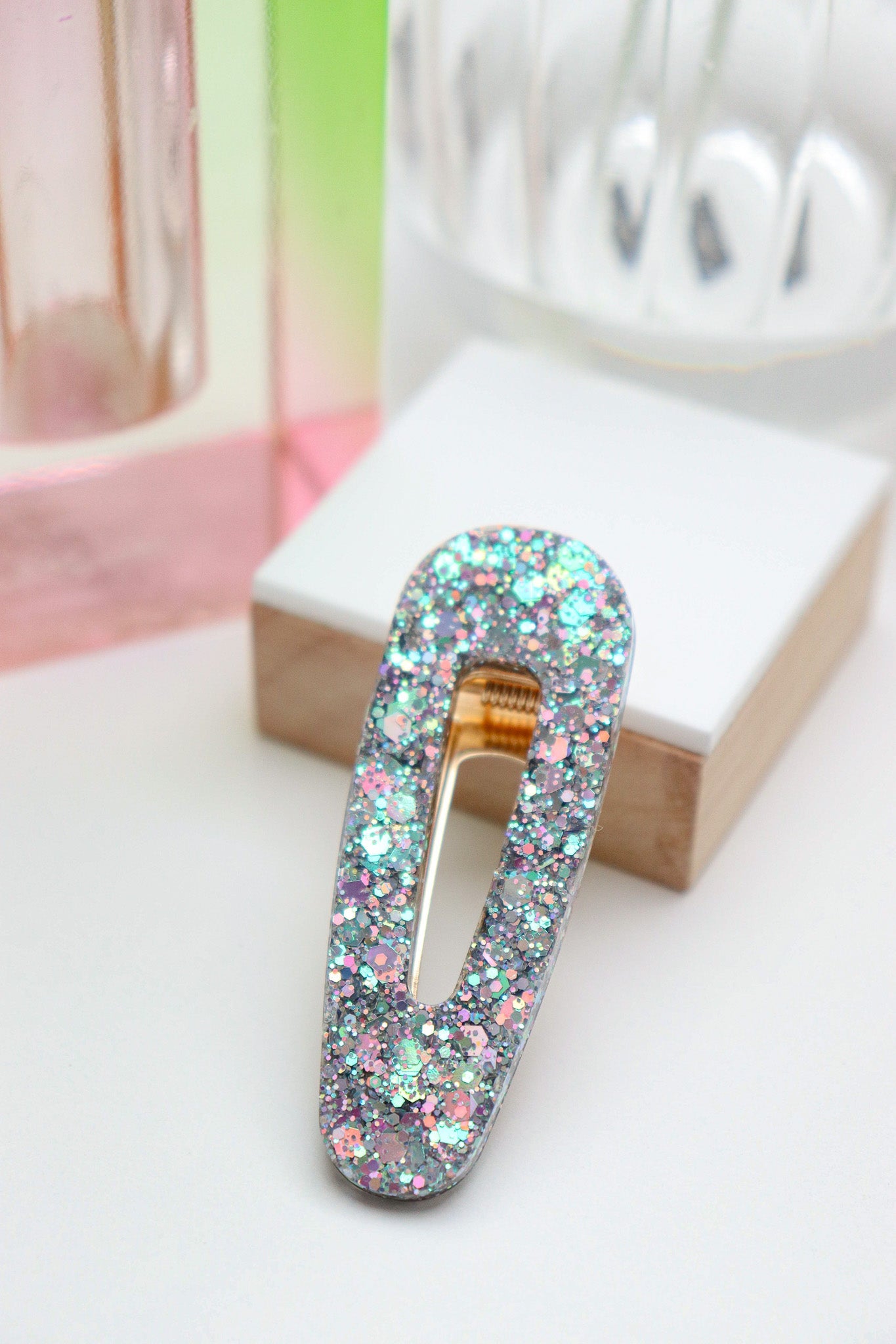 Barrette Argent magique