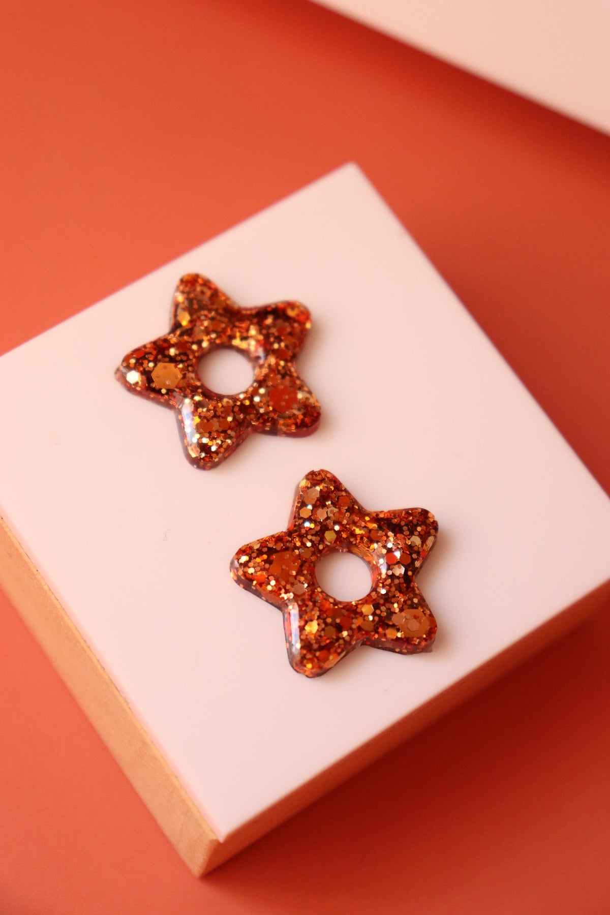 Créoles Etoiles Bronze