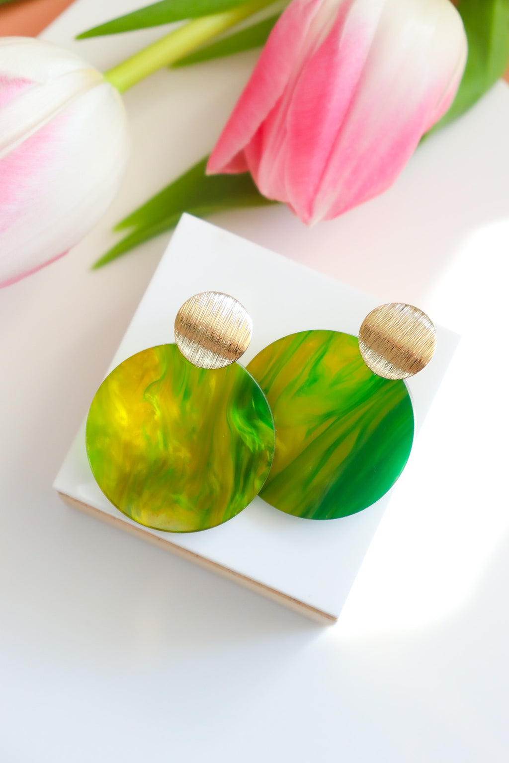 Boucles d'oreilles Béa Foret tropicale