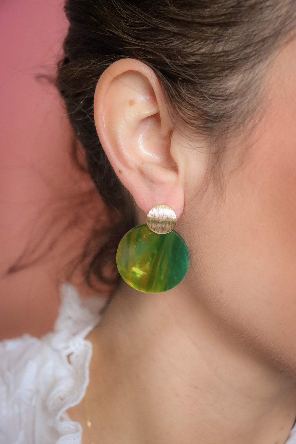 Boucles d'oreilles Béa Foret tropicale