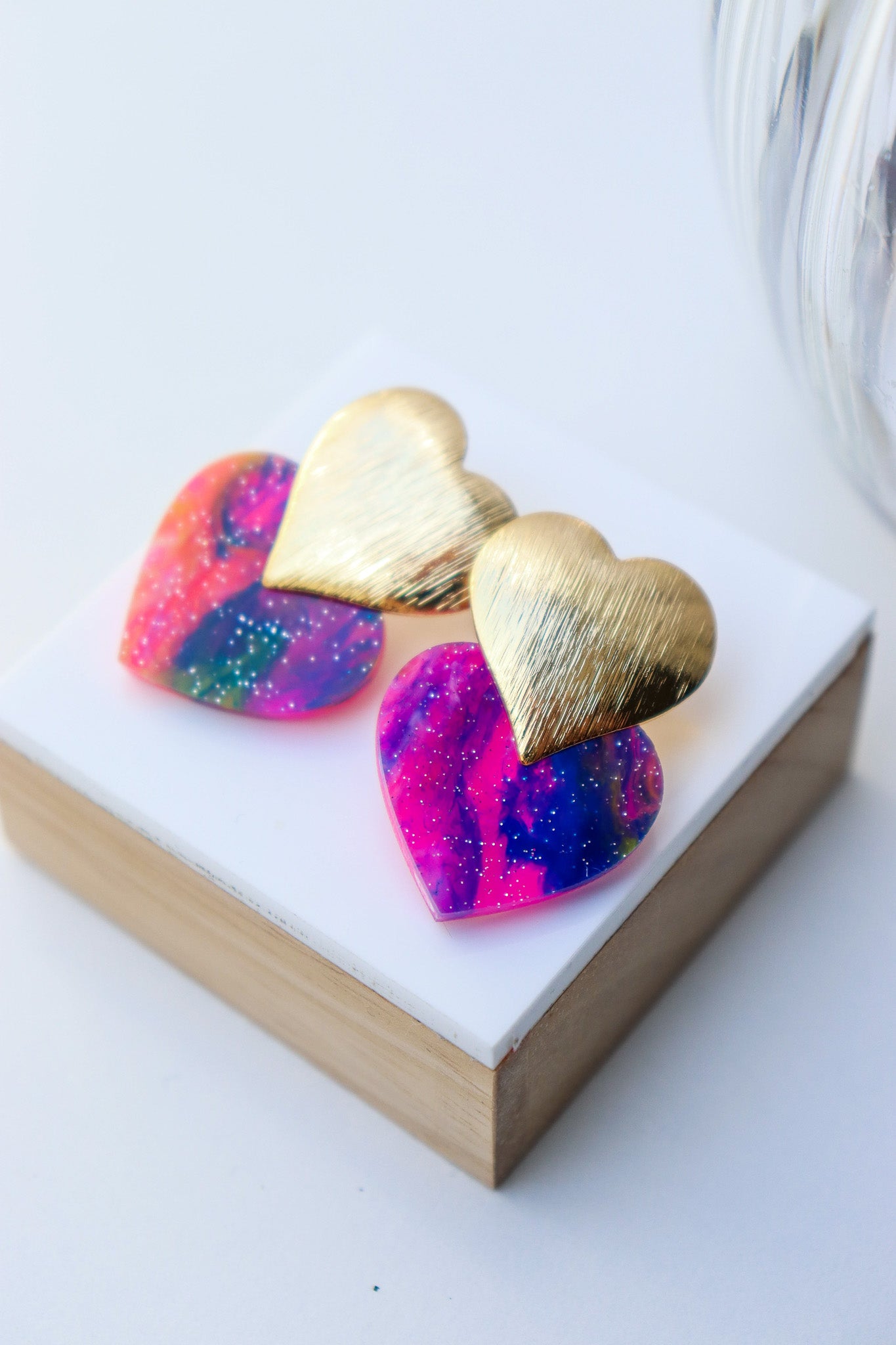 Boucles d'oreilles Caroline Galaxie