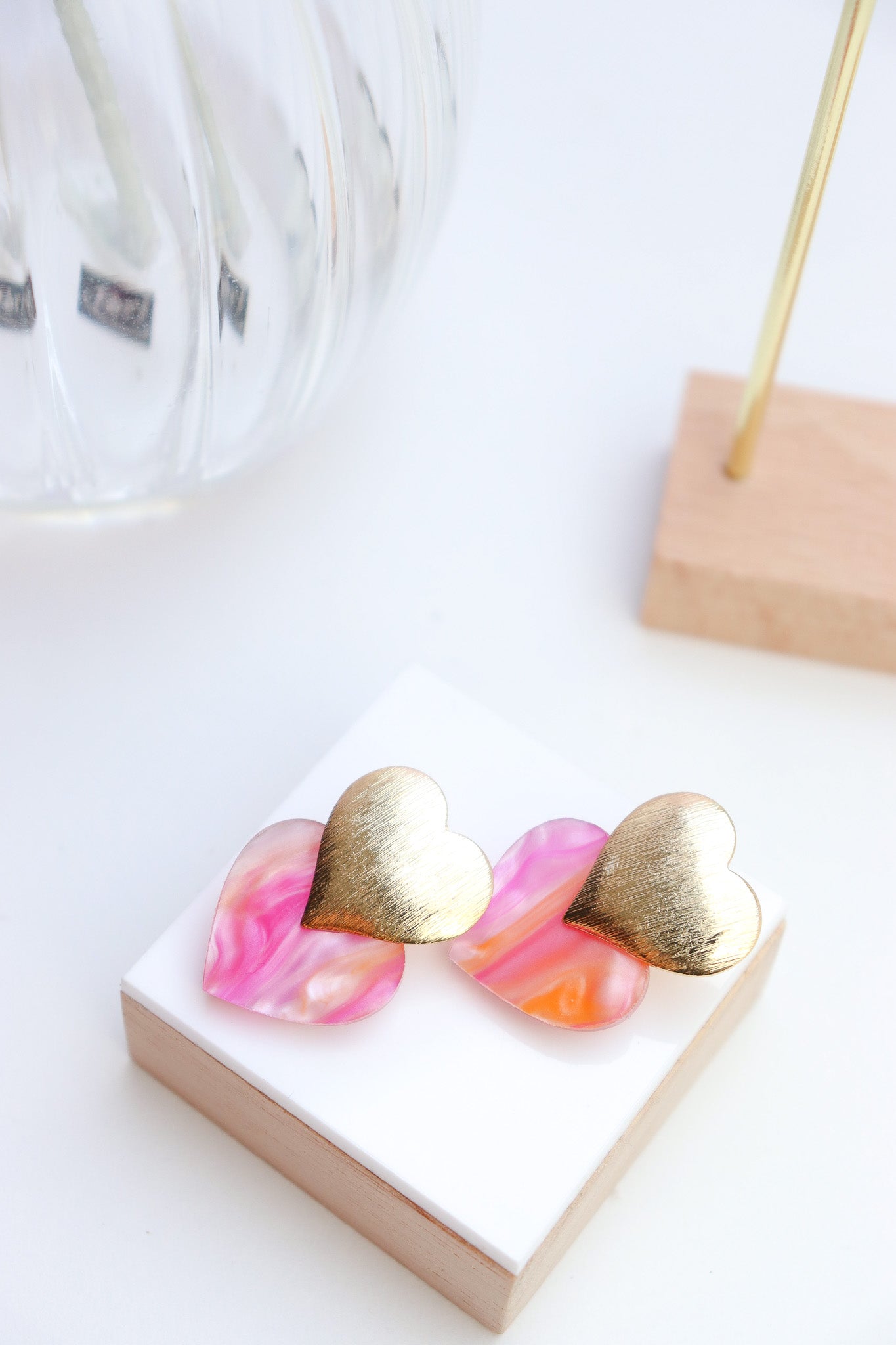 Boucles d'oreilles Caroline Nacré Tropique