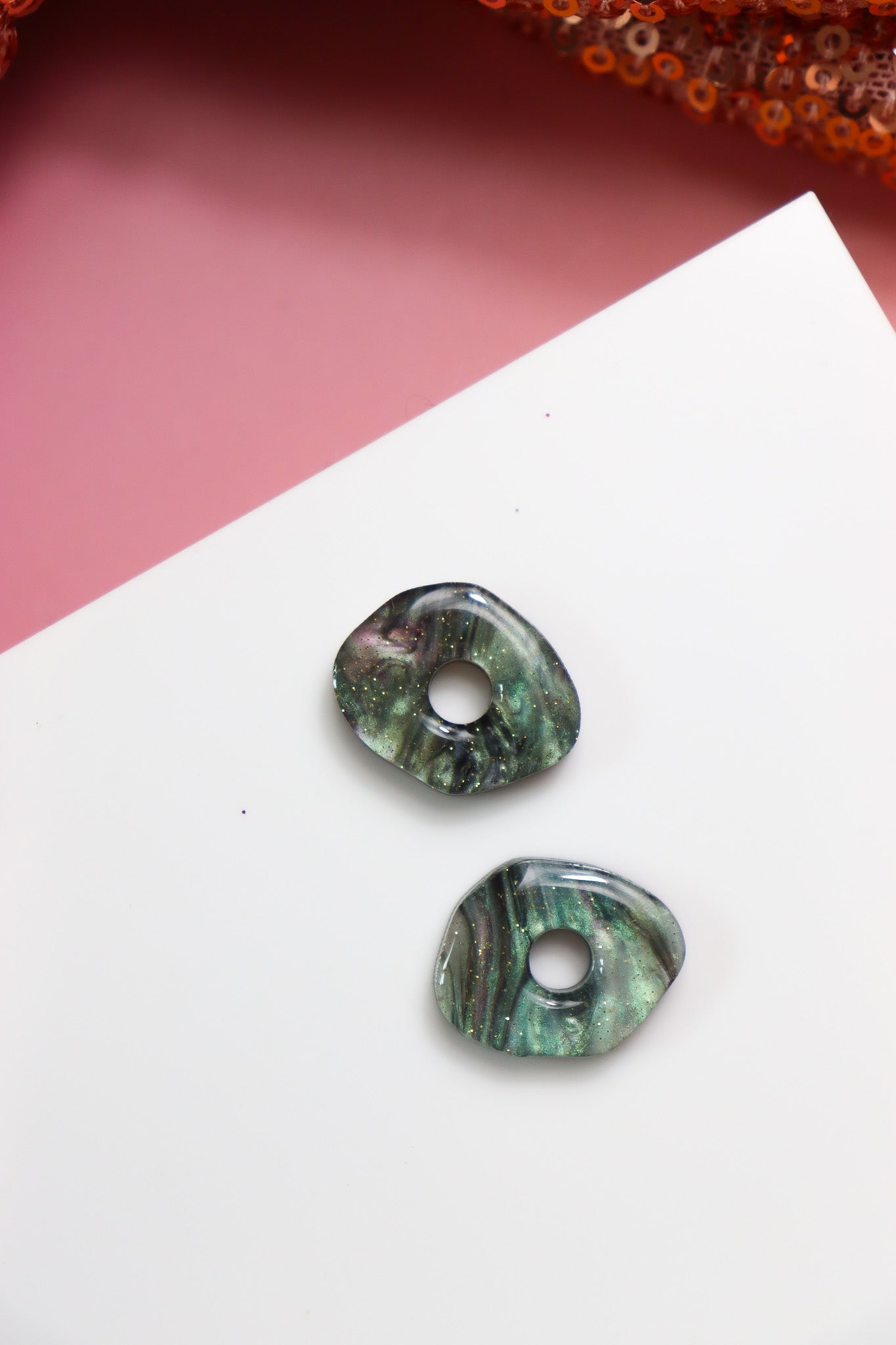 Créoles Céleste Agathe Vert