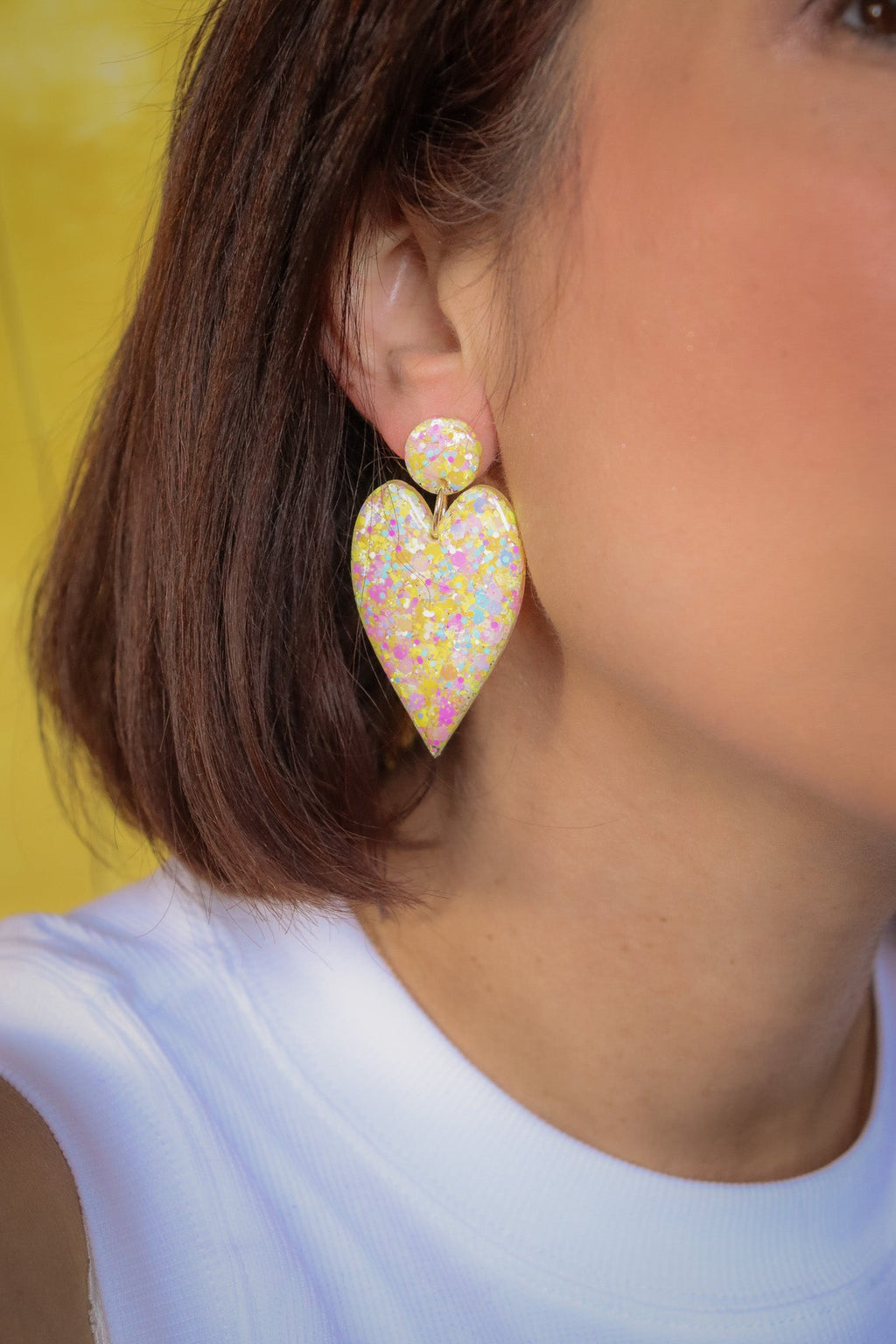 Boucles d'oreilles Claire Citronnade