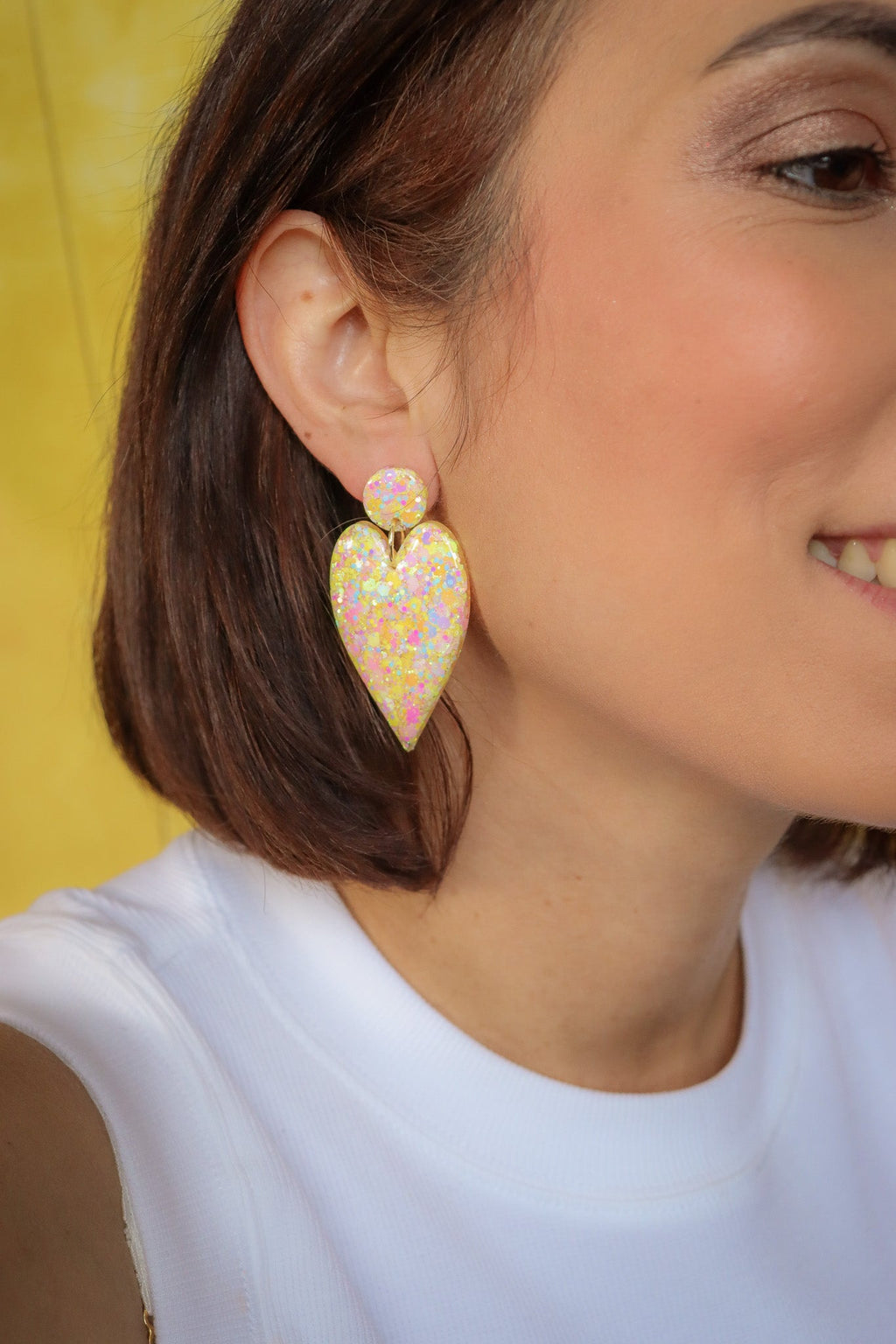 Boucles d'oreilles Claire Citronnade