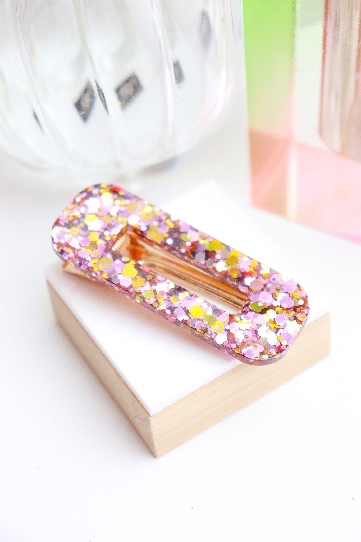 Barrette Printemps Holographique