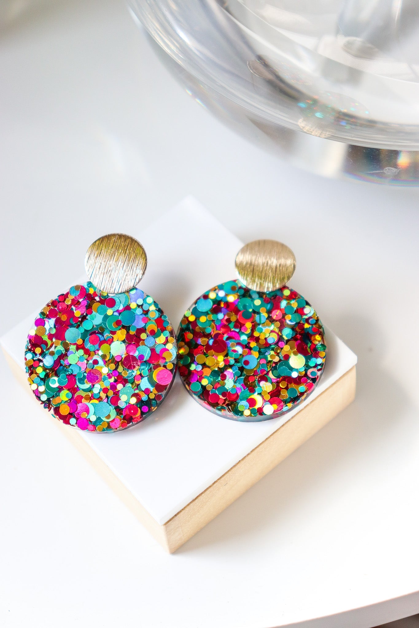 Boucles d'oreilles Béa Joie Vert