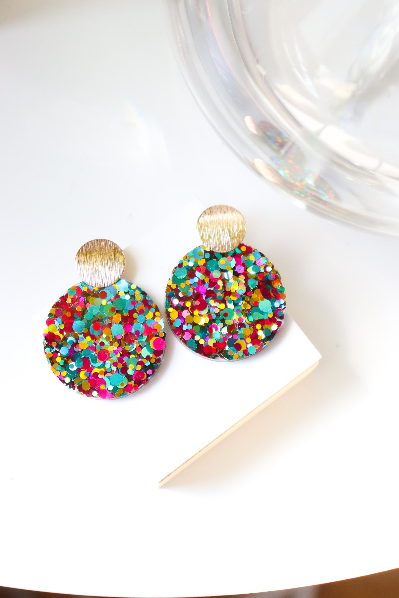 Boucles d'oreilles Béa Joie Vert