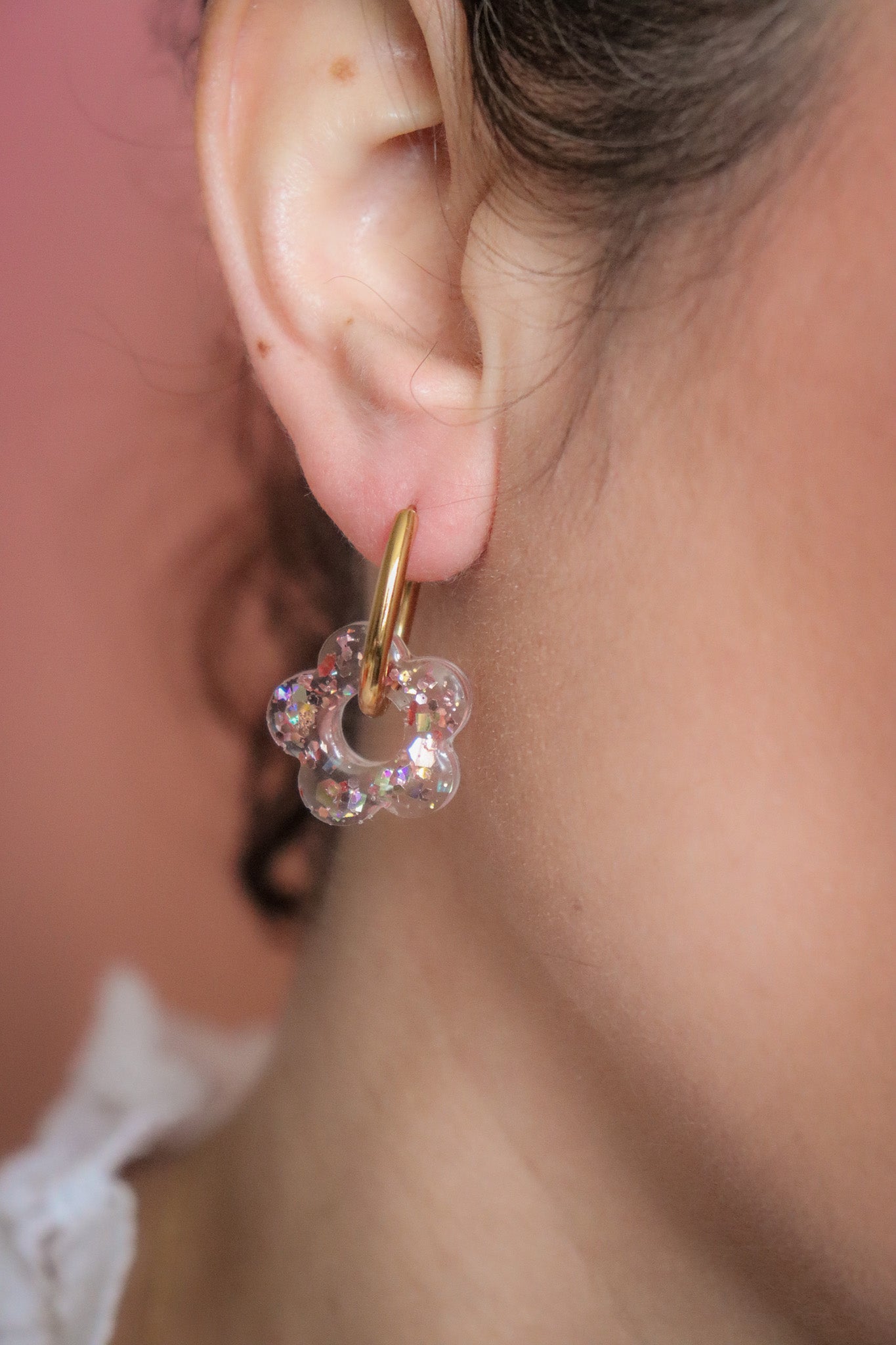 Créoles Isabelle Poussière gold