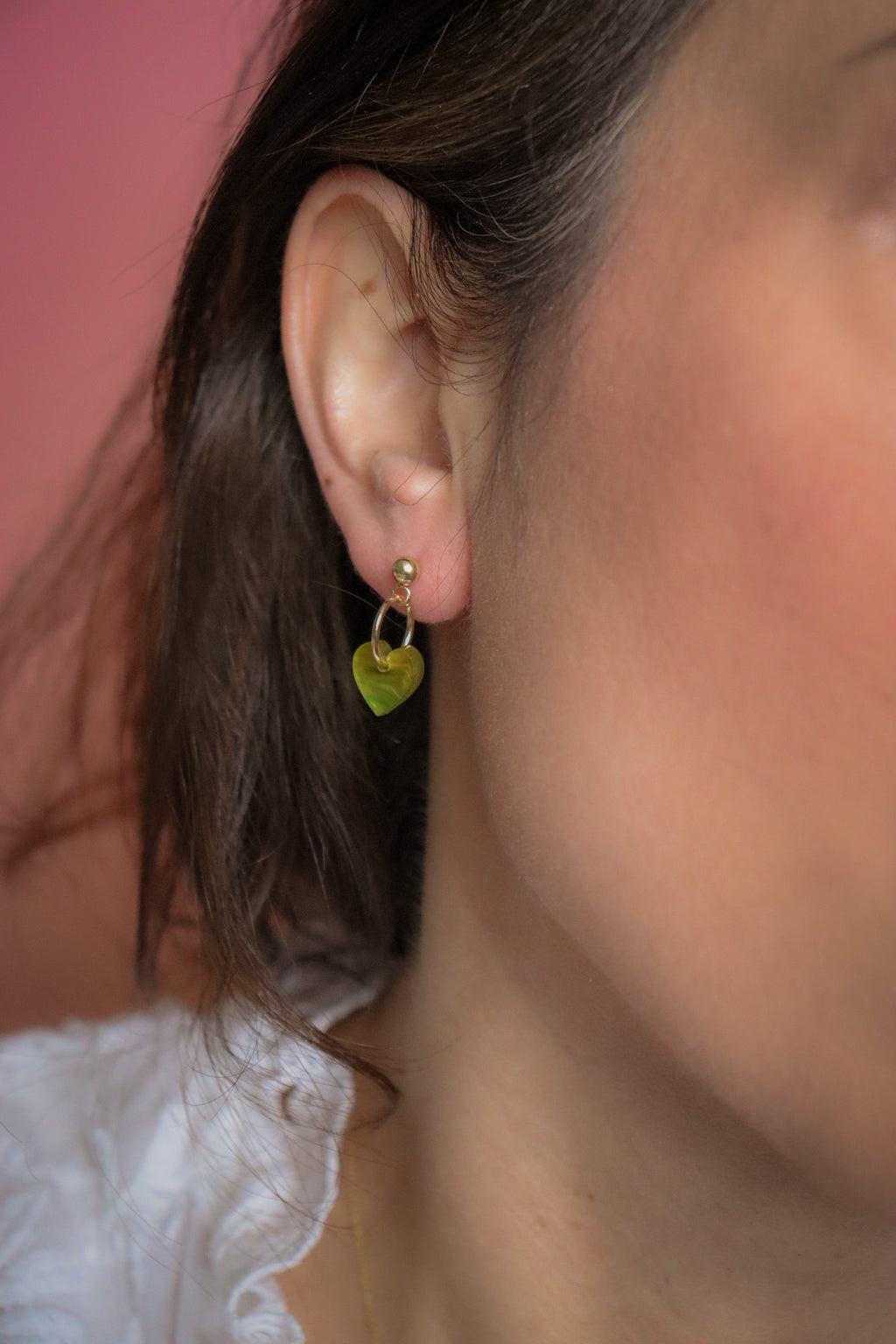 Boucles d'oreilles Lucie forêt tropicale