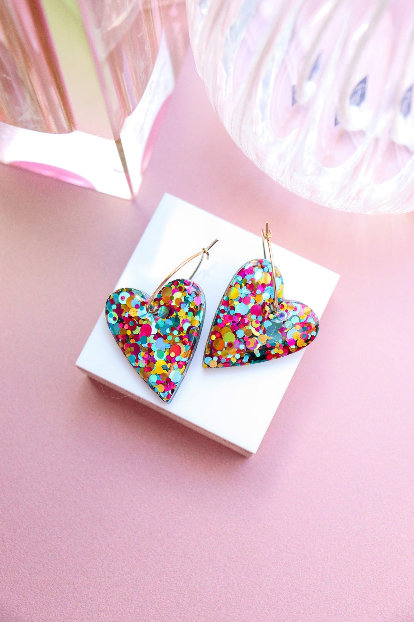 Boucles d'oreilles Mimi Joie vert