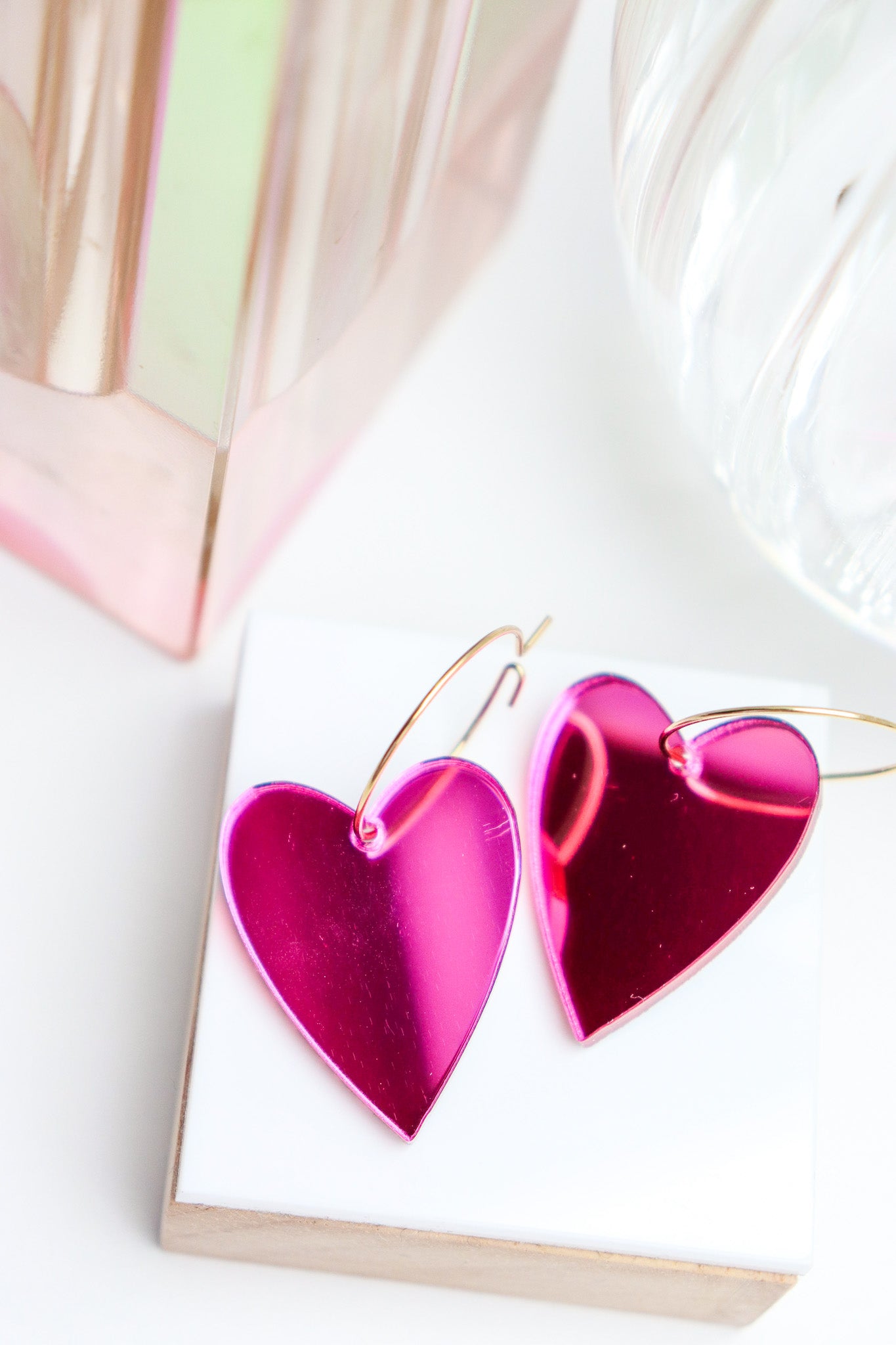 Boucles d'oreilles Mimi Miroir