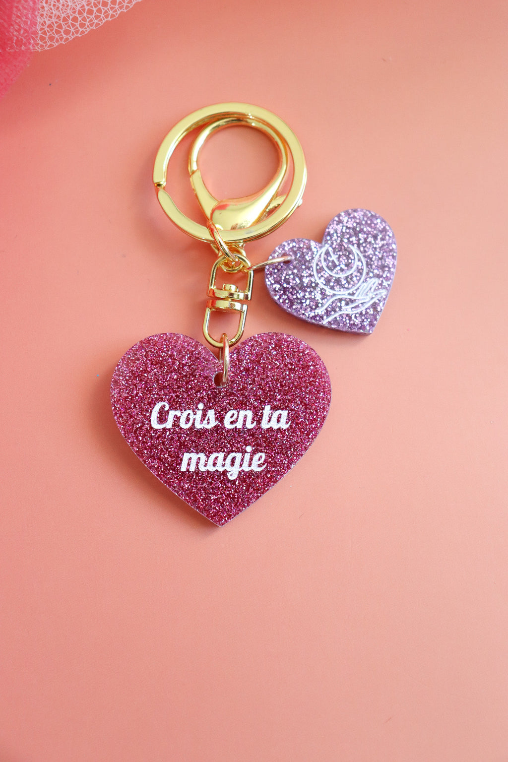 Porte clés Crois en ta magie
