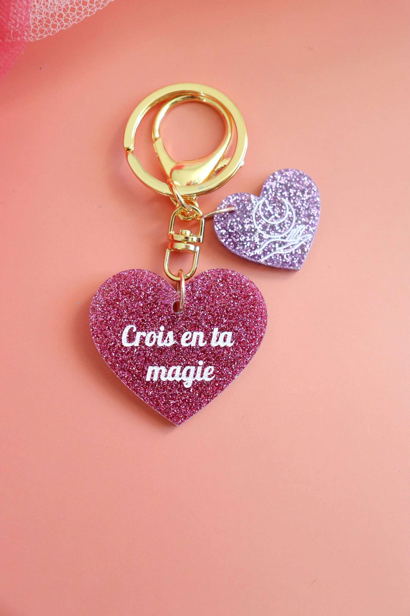 Porte clés Crois en ta magie