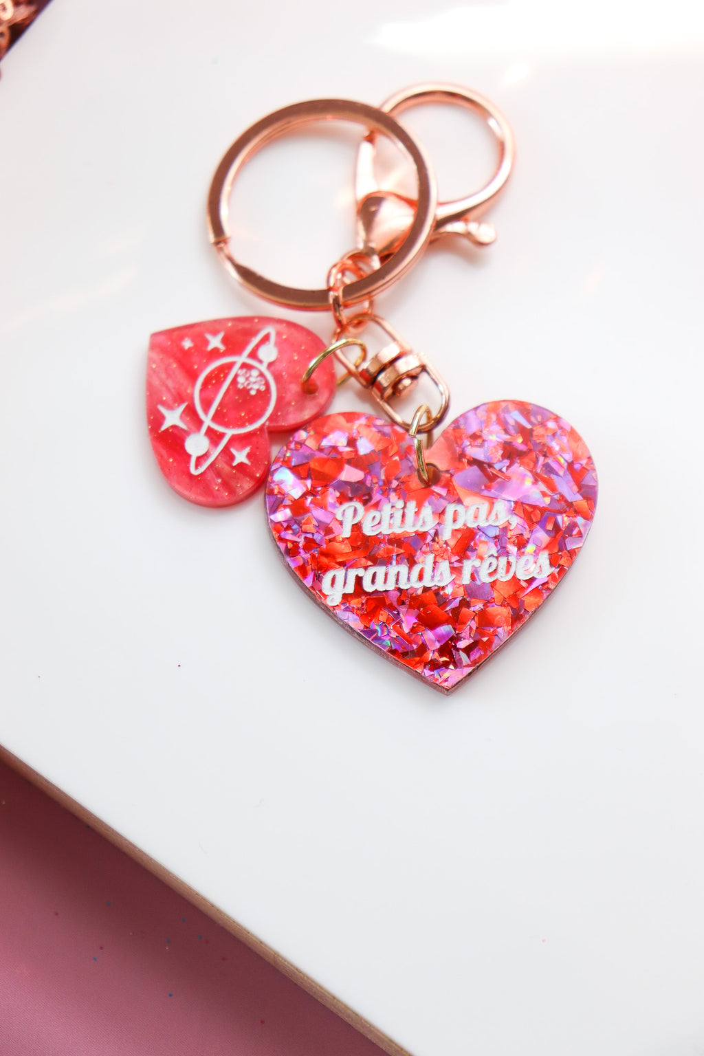 Porte clés Petits Pas Grands Rêves