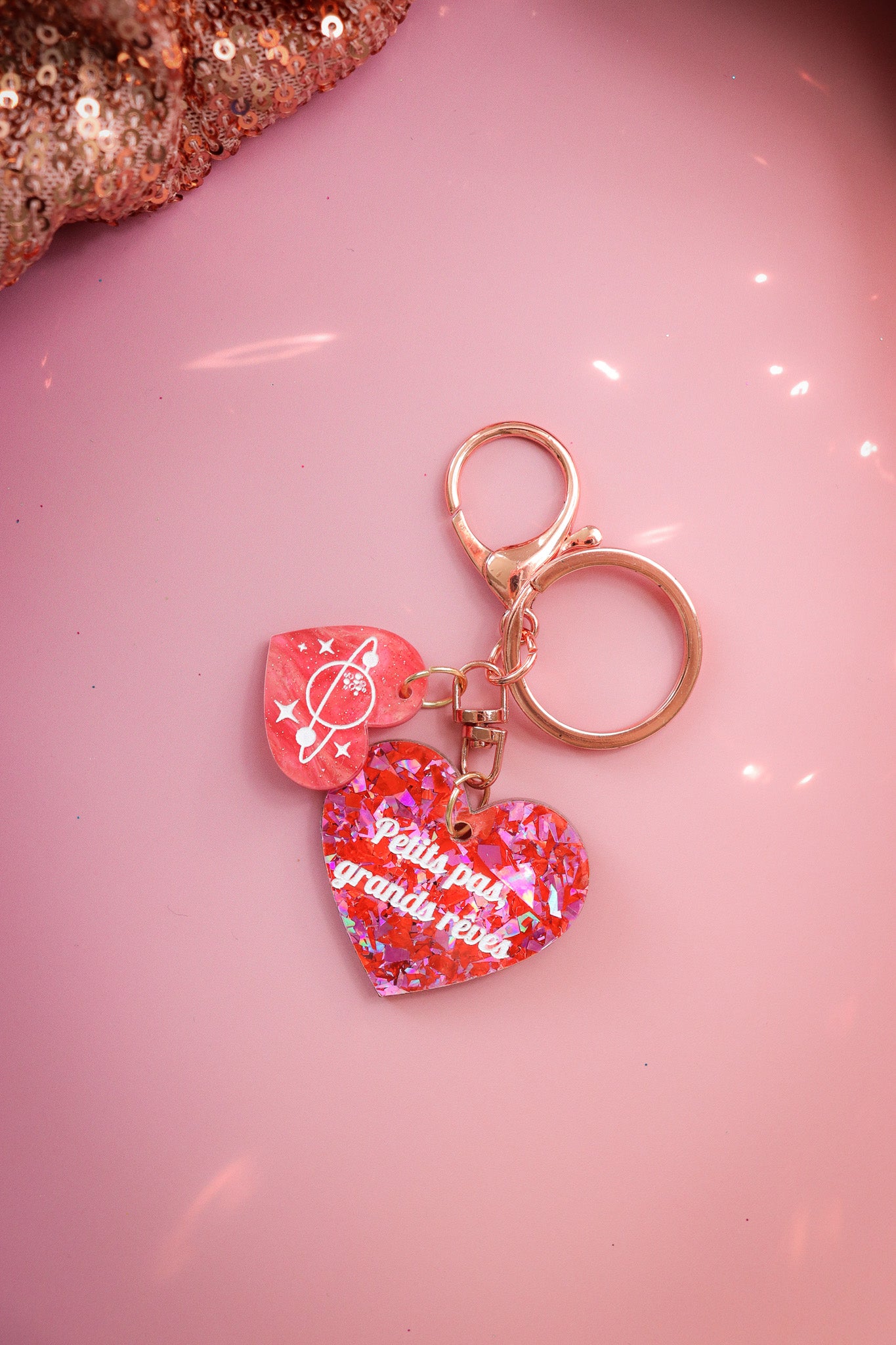 Porte clés Petits Pas Grands Rêves