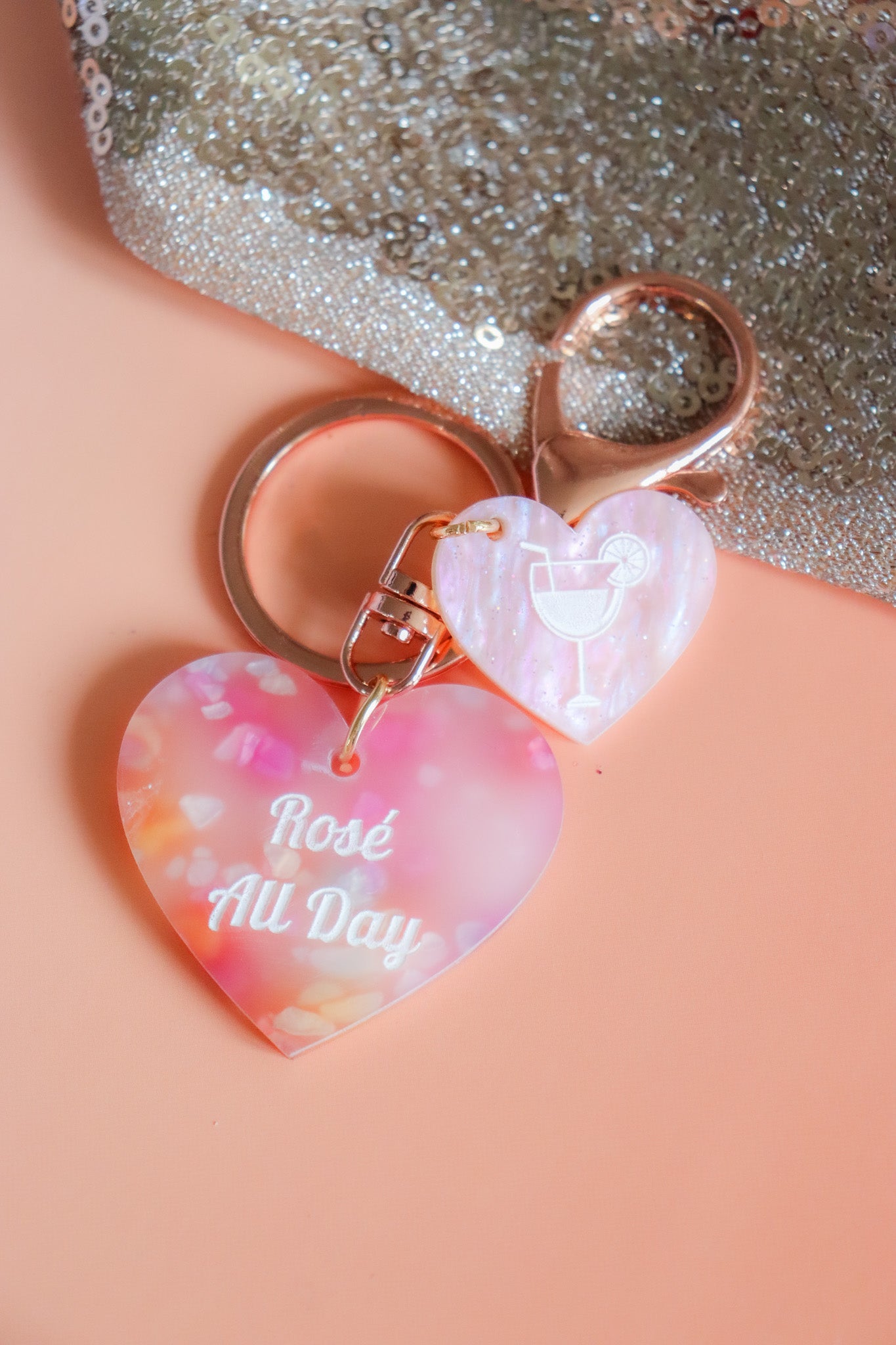 Porte clés Rosé All Day