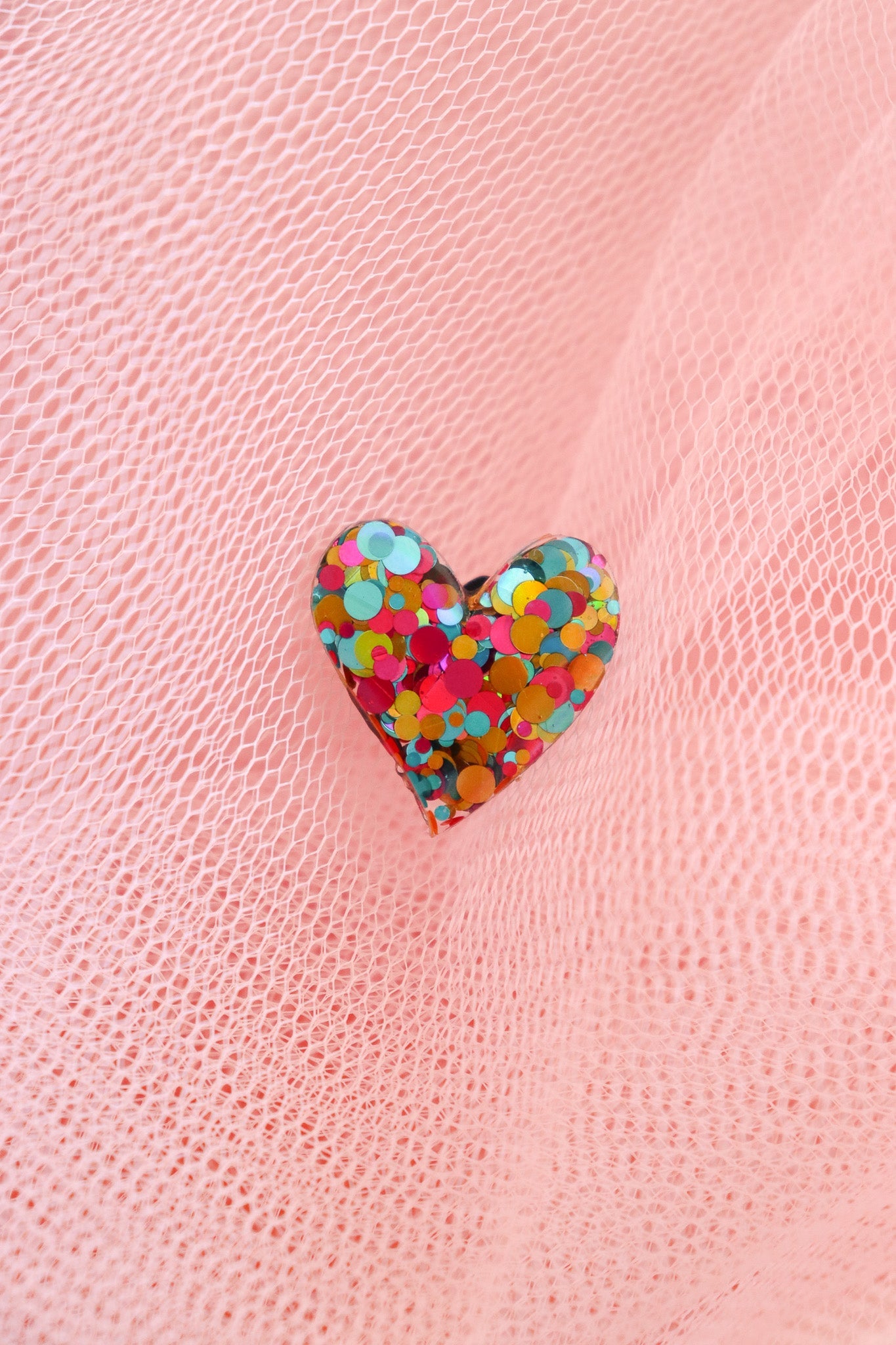 Pin's Coeur Joie Vert