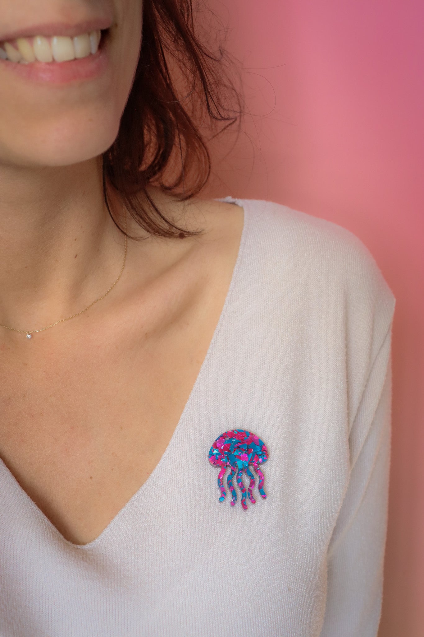 Pin's Méduse