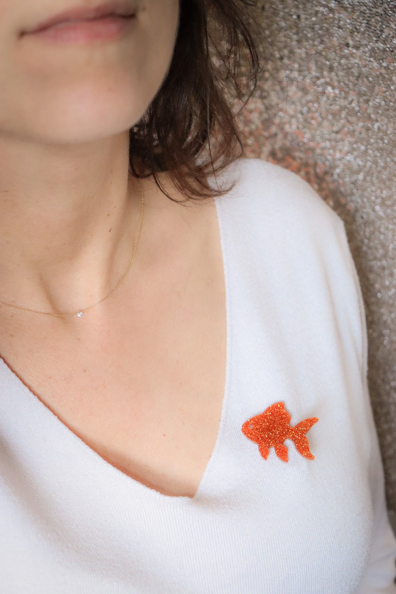 Pin's Poisson rouge