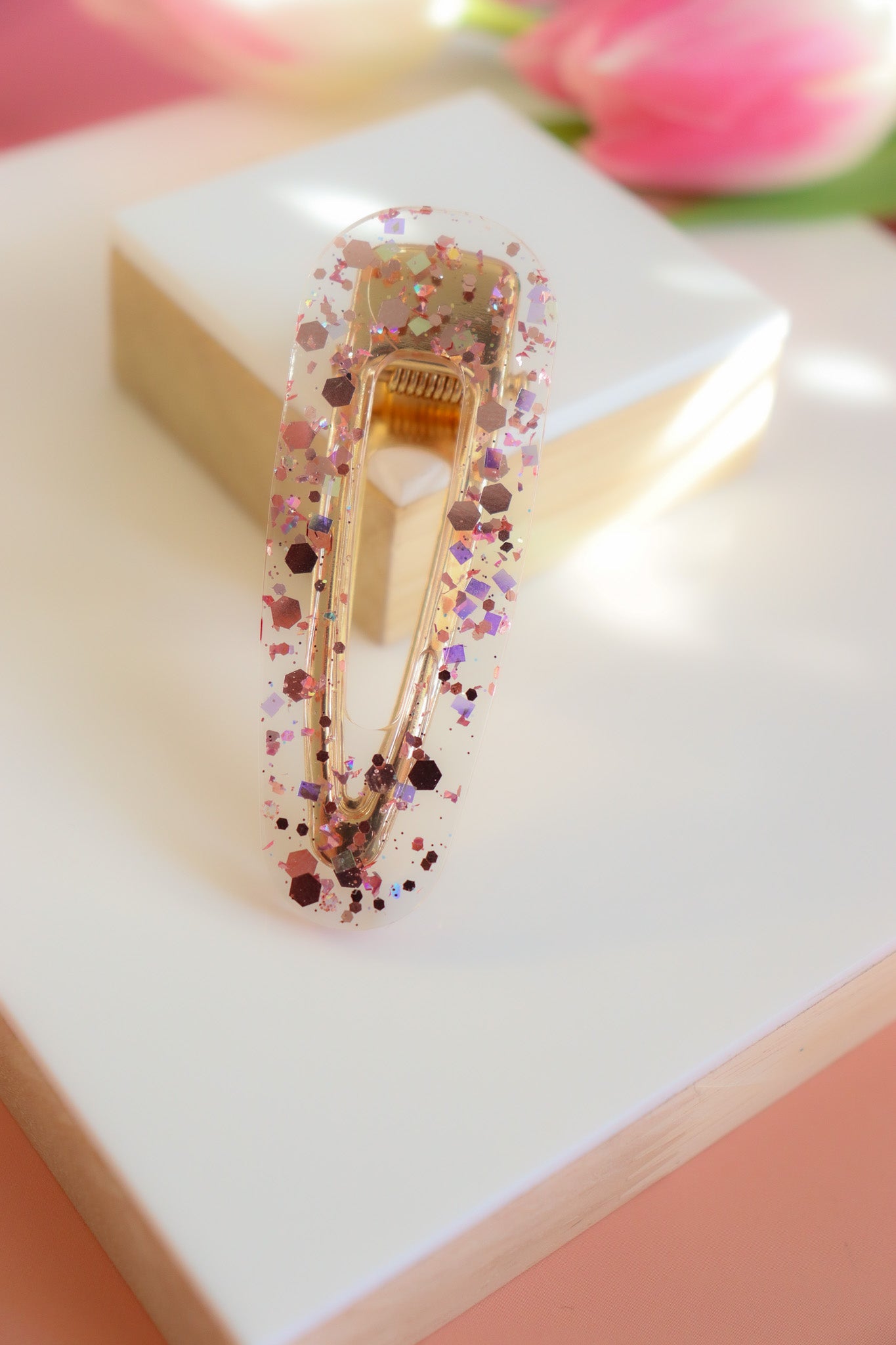 Barrette Poussières gold