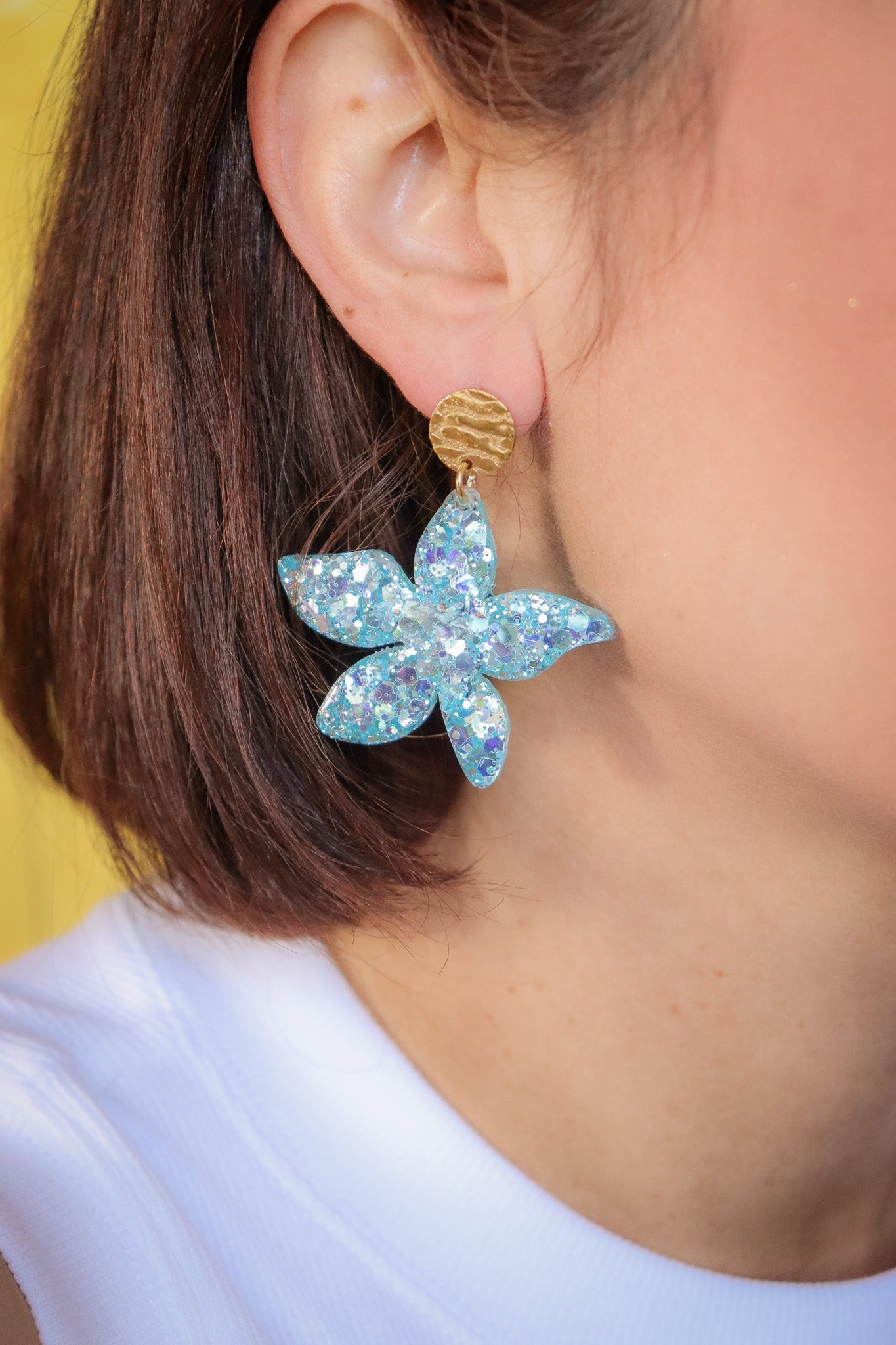 Boucles d'oreilles Tiana Lagon