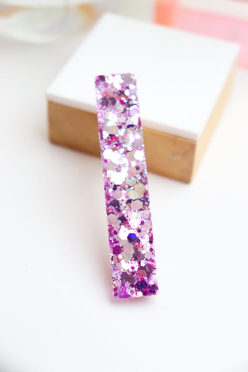 Barrette Barrette Lilas Holographique