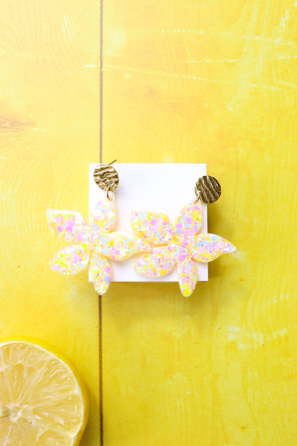 Boucles d'oreilles Tiana Citronnade